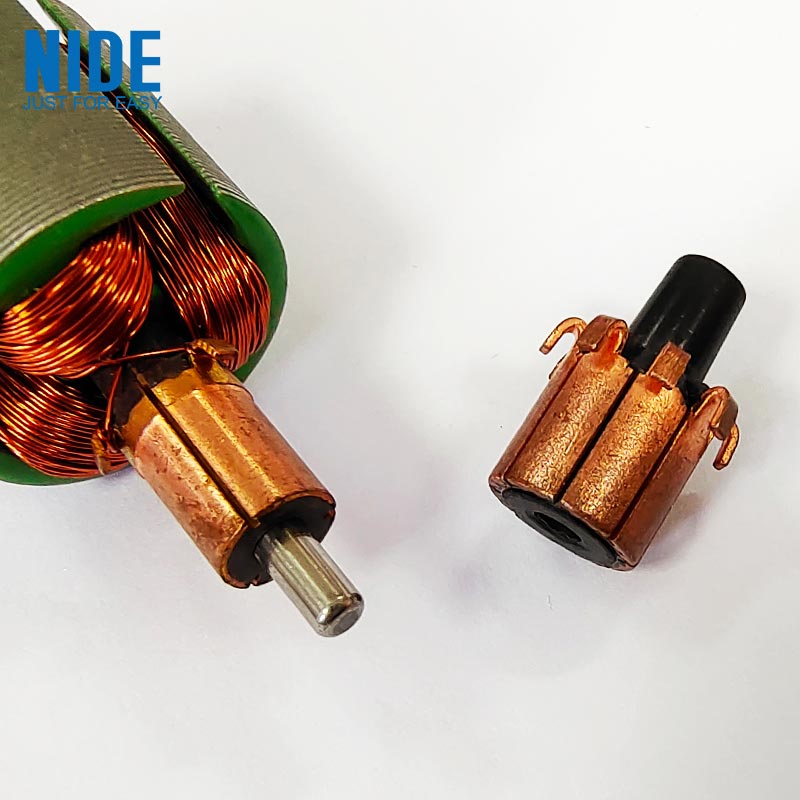 Mini Drill Motor Motor Commutator ho an'ny fitaovana herinaratra