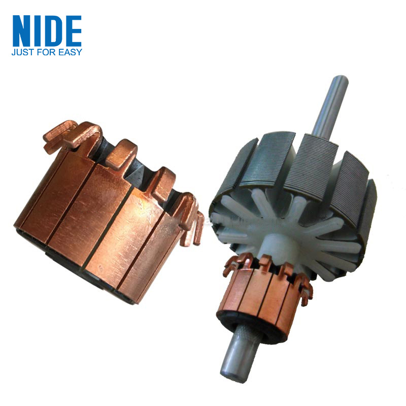 Machine fanasan-damba Motor Commutator